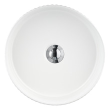 Anika 360mm Ceramic Above Counter Basin with Pop-Up Waste